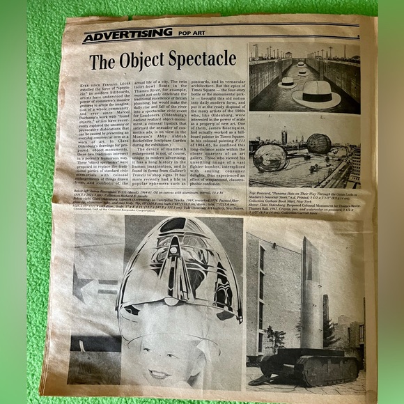 High & Low Museum of Modern Art Modern Art Popular Culture Exhibition Newspaper - Picture 8 of 12